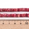 sz168 Jaspis cesarski kamień naturalny krążki 6-6,5mm pasmo 38cm